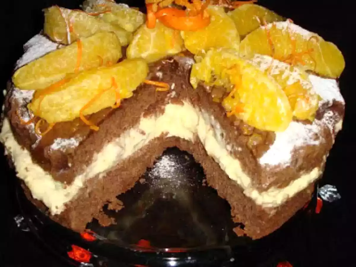 GÂTEAU AU CHOCOLAT ET A L'ORANGE - photo 2