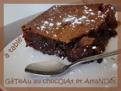 Gâteau au Chocolat et Amandes Entières - photo 2