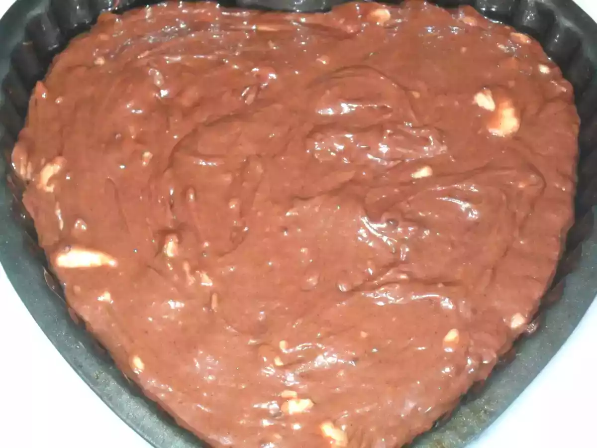 GATEAU AU CHOCOLAT ET AUX POMMES - photo 3