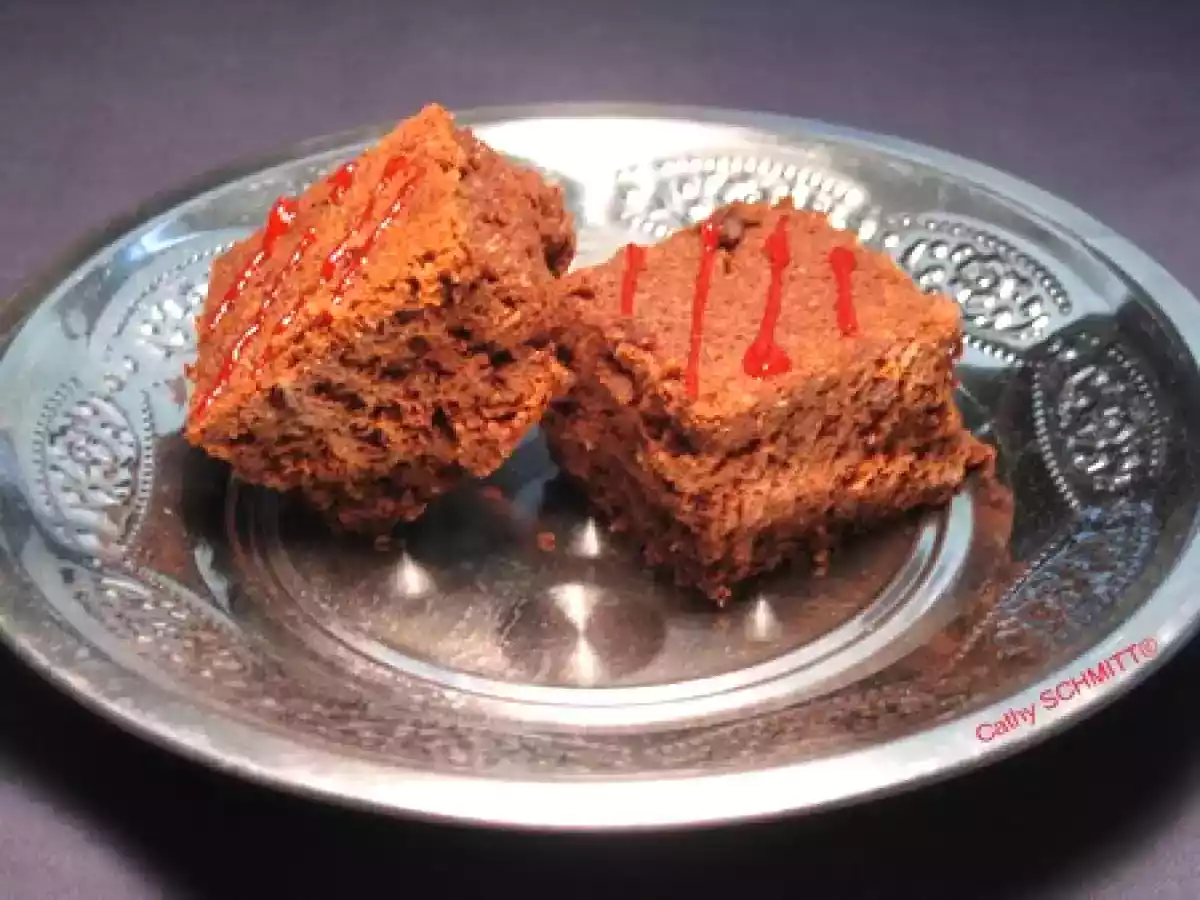 Gâteau au chocolat façon Bounty (sans beurre ni huile) pour un atelier photo culinaire