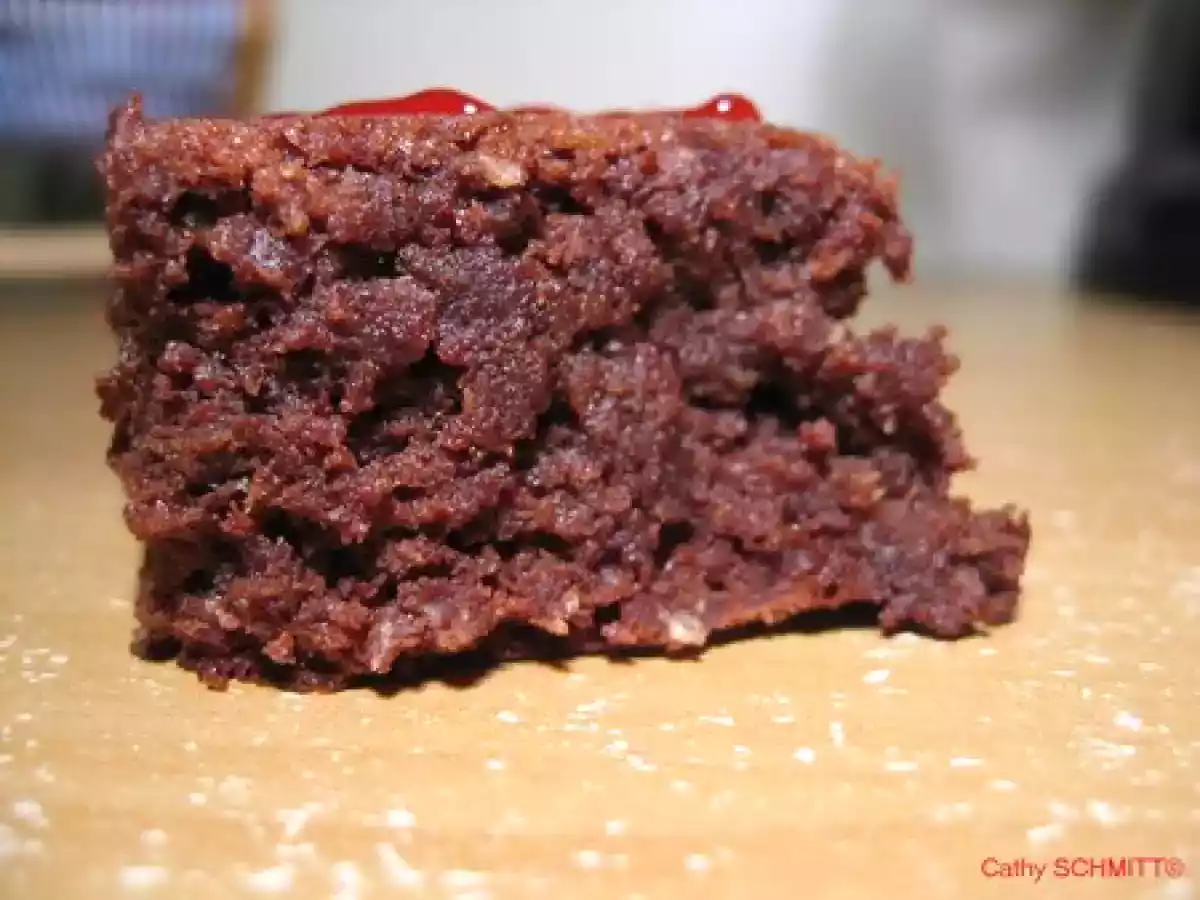 Gâteau au chocolat façon Bounty (sans beurre ni huile) pour un atelier photo culinaire - photo 3