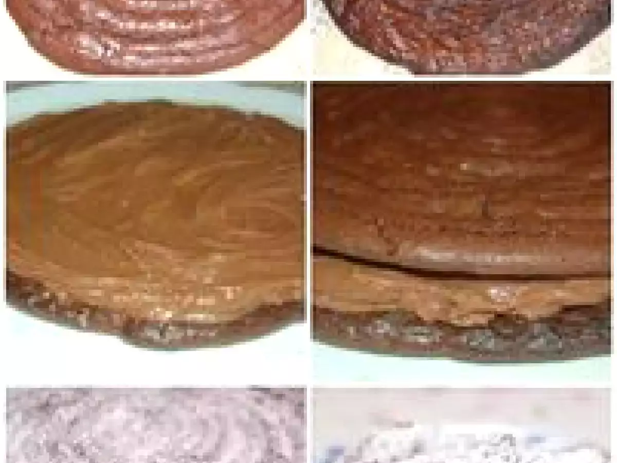 Gâteau au chocolat façon macaron