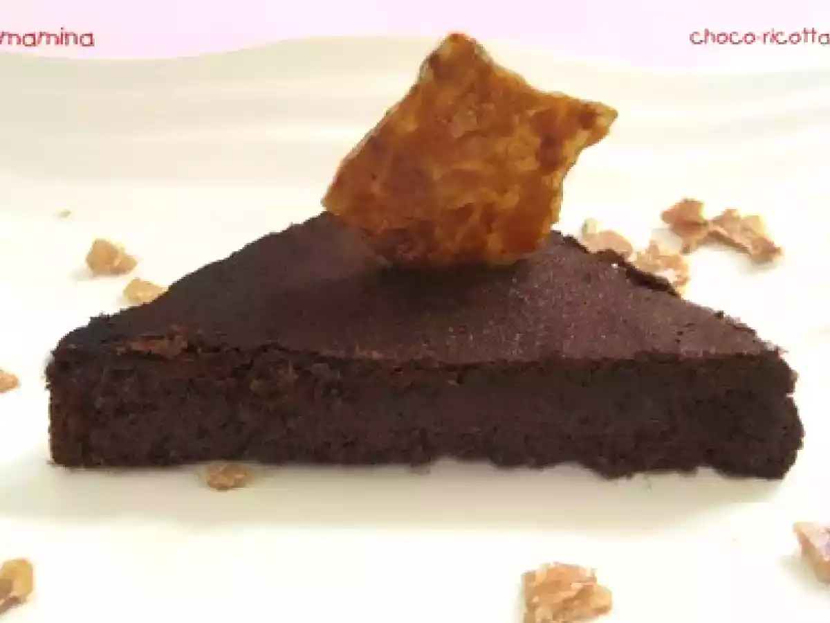 Gateau au chocolat: le Bellevue de Felder sans beurre ni crème, mais avec de la ricotta