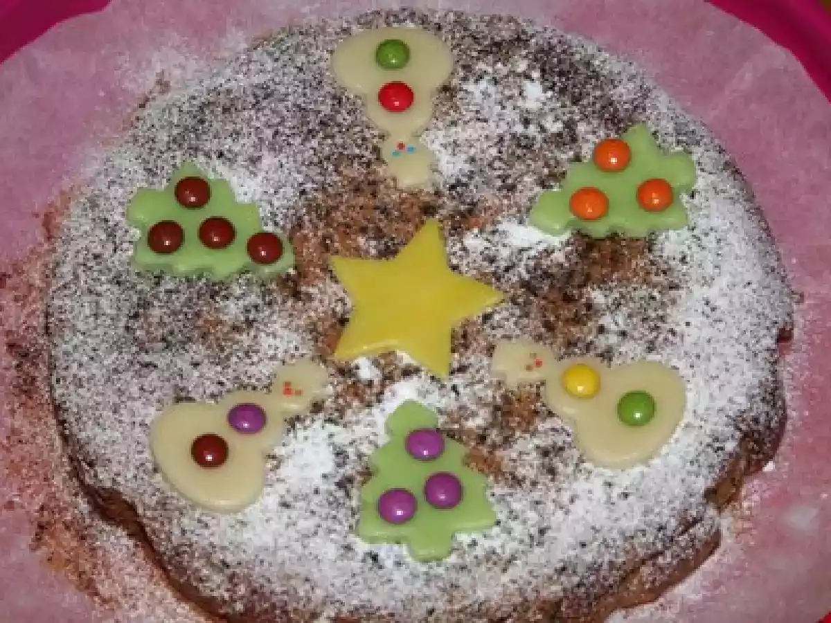 Gâteau au chocolat râpé