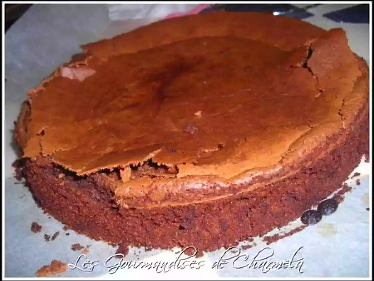 Gateau au Chocolat sans Beurre de Christophe Felder...