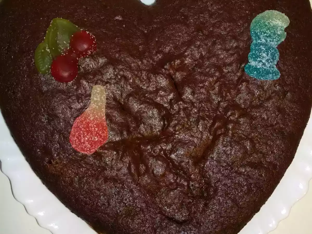 Gâteau au chocolat super light (ww)