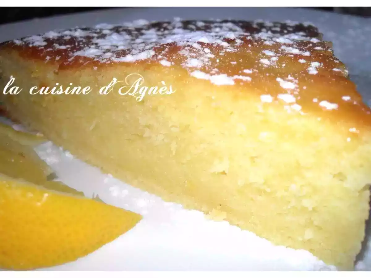 gâteau au citron et à l'huile d'olive