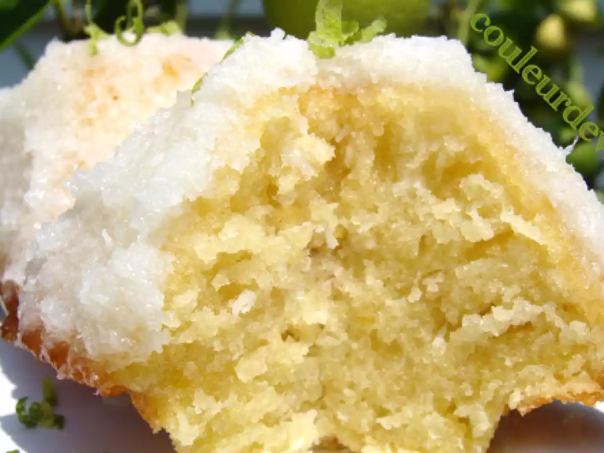 Gâteau au citron et à la noix de coco