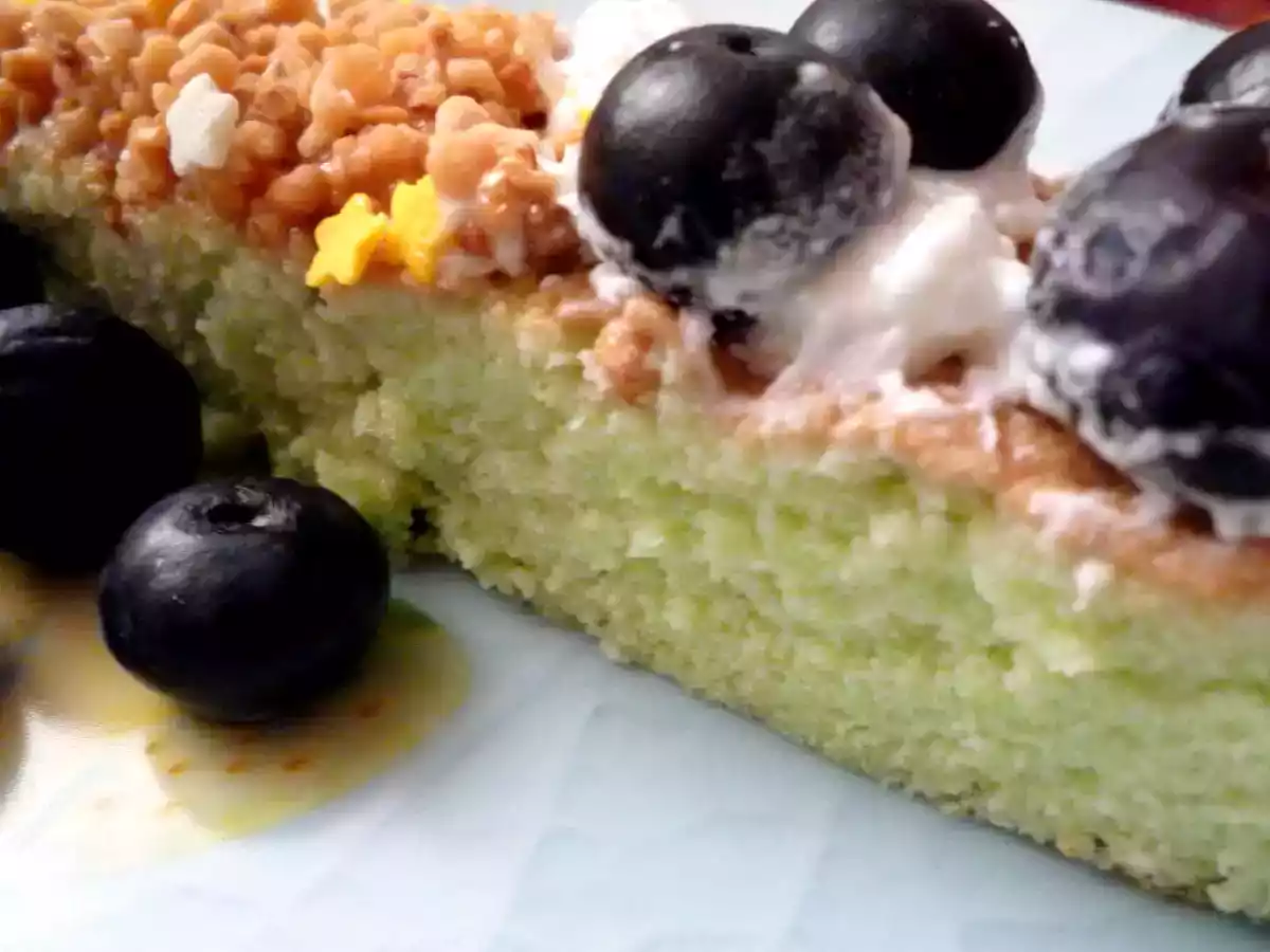 Gâteau (au curaçao et aux bleuets) - photo 2