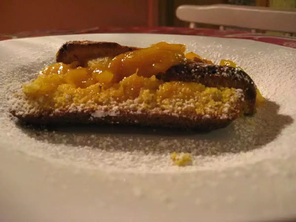 Gâteau au curcuma et compote de mangues - photo 4