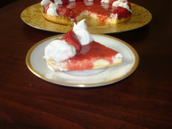 Gateau Au Fromage Avec Coulis De Fraises Recette Ptitchef