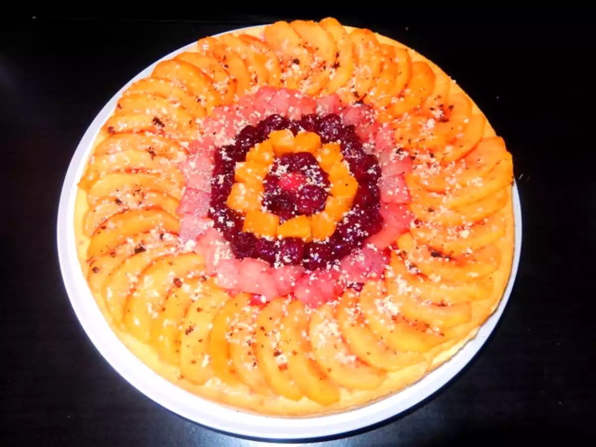 Gâteau au fromage blanc et à la crème de citron (façon tarte aux fruits)