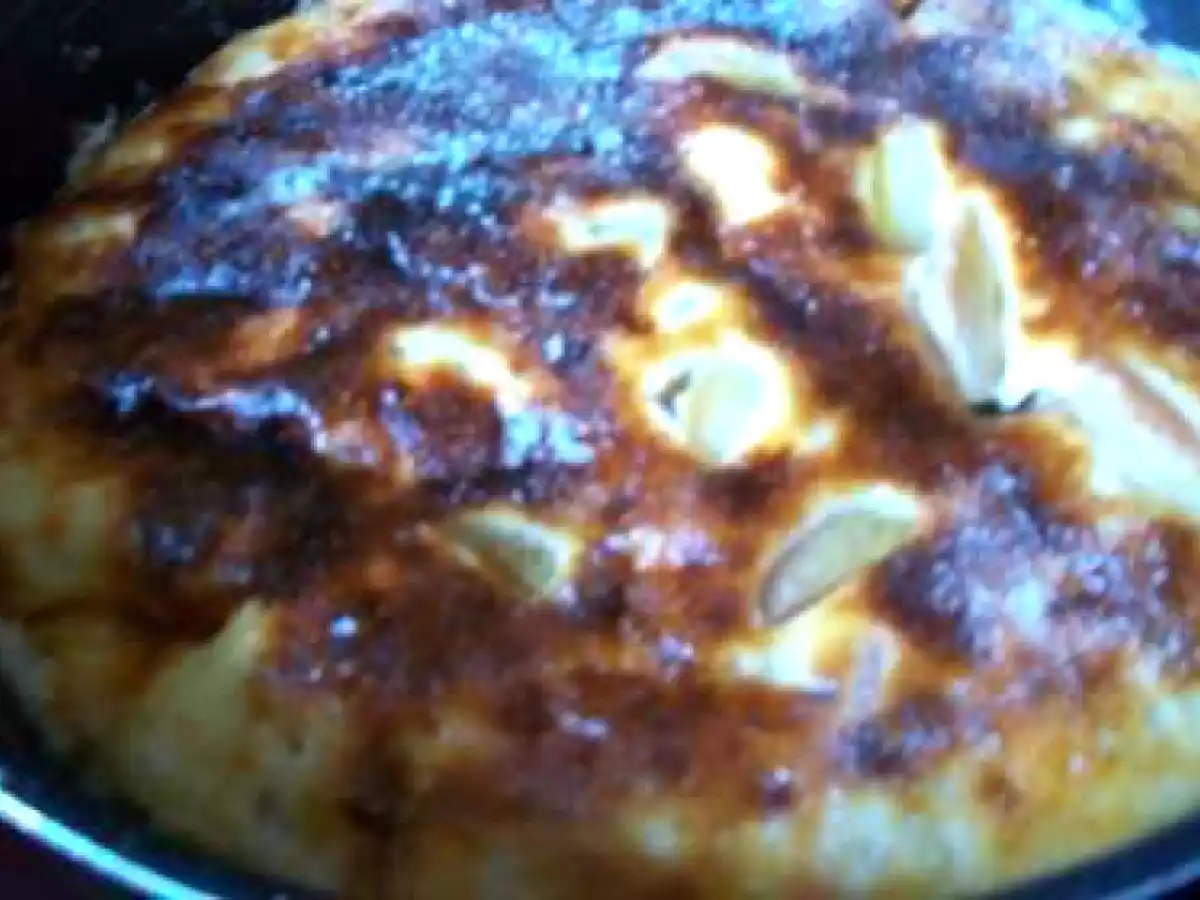 Gateau au fromage blanc et aux brugnons