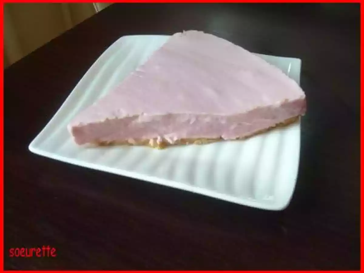 Gateau au fromage blanc et aux fraises - photo 2