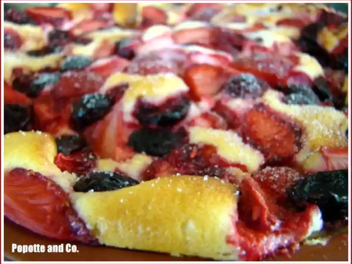 Gateau au fromage blanc et fruits rouges - photo 3