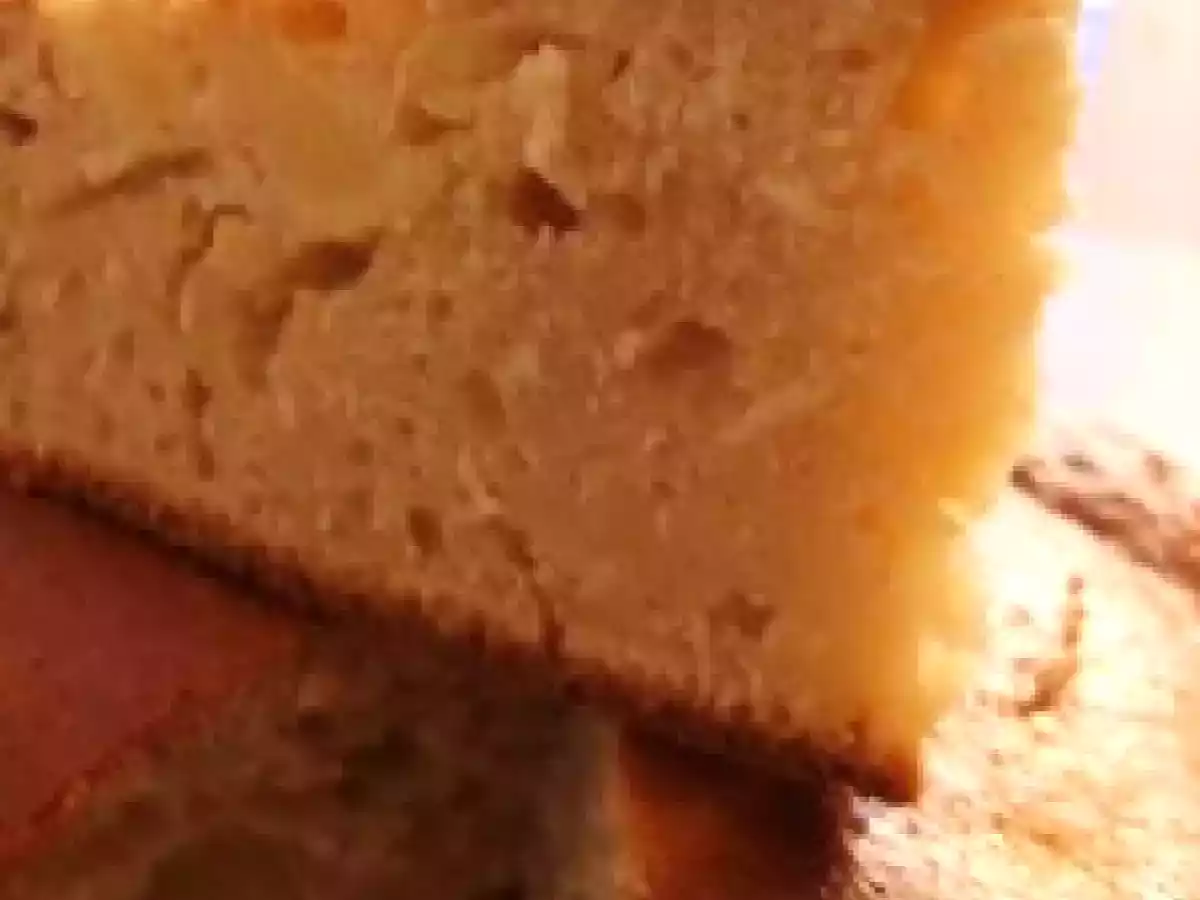 Gâteau au fromage blanc light plein de pommes