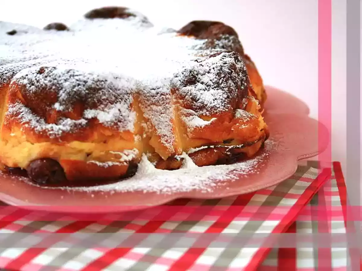 Gâteau au fromage blanc sans gluten et aux cerises