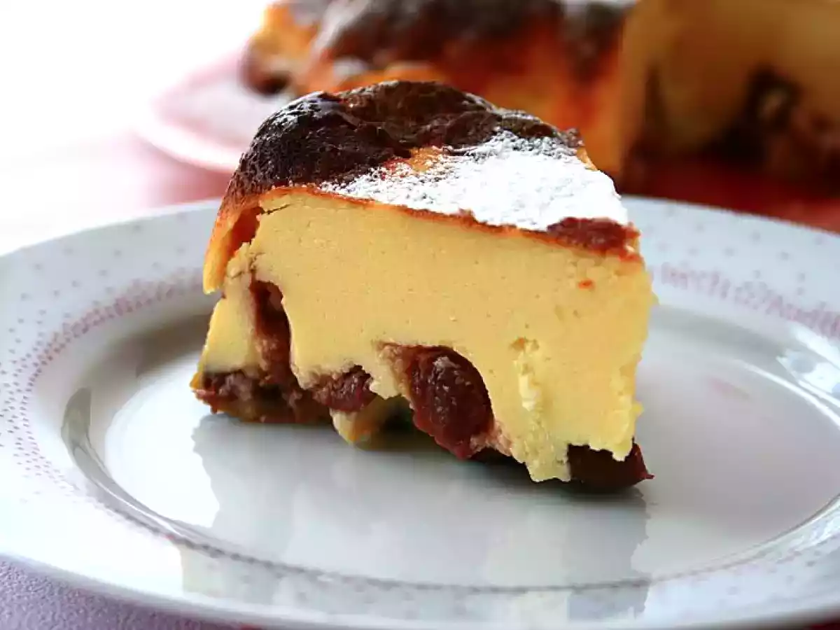 Gâteau au fromage blanc sans gluten et aux cerises - photo 2