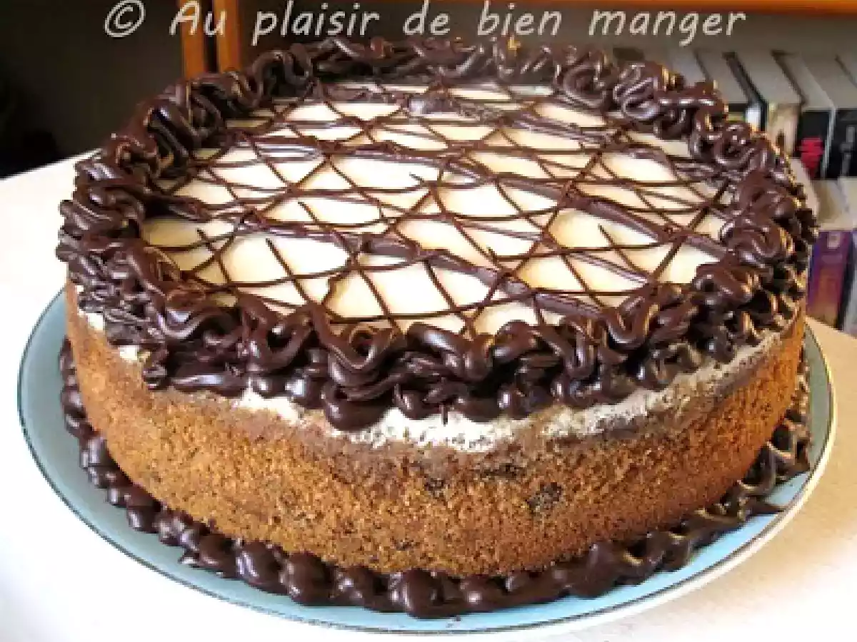 Gâteau au fromage cappuccino et chocolatissimo