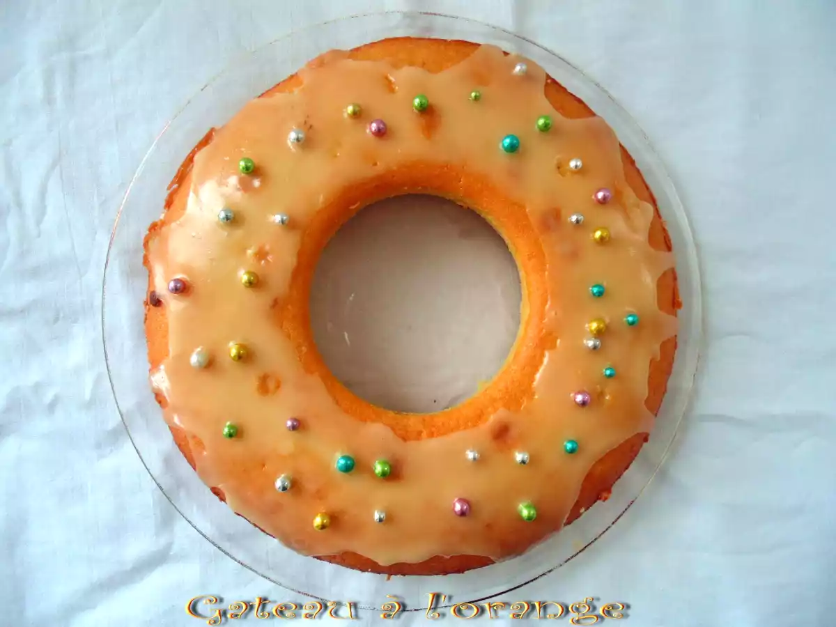 Gateau au jus d'orange