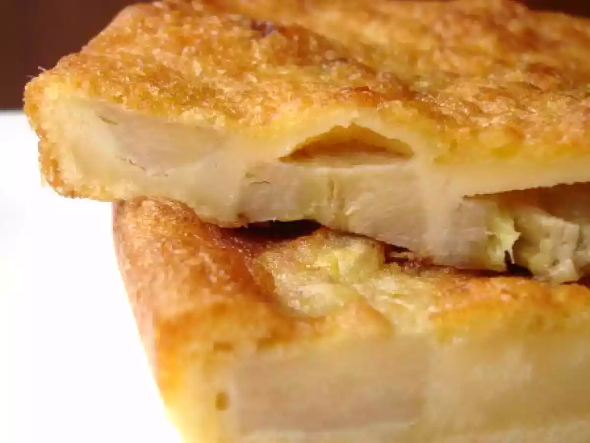 GATEAU AU LAIT DE COCO ET A LA BANANE (SANS GLUTEN)