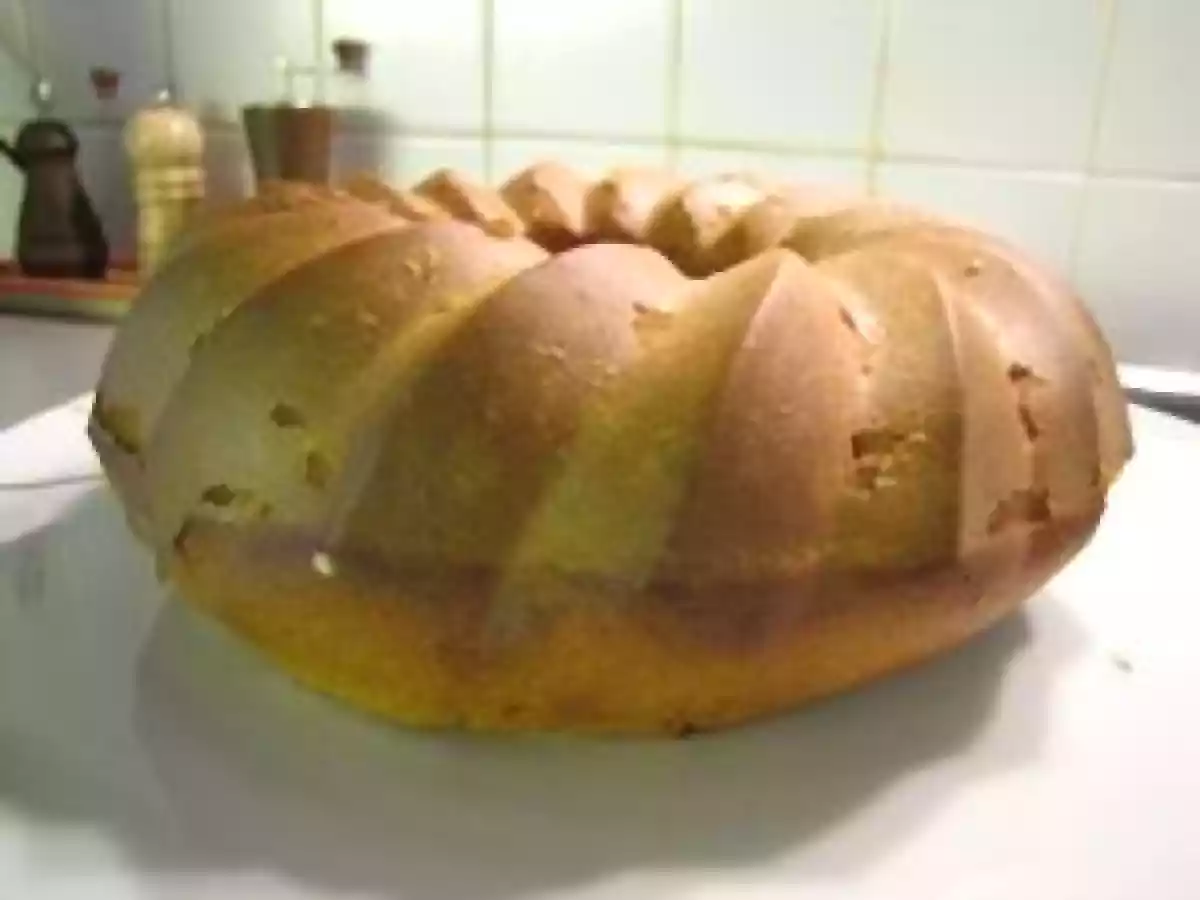 Gâteau au miel et à la vanille