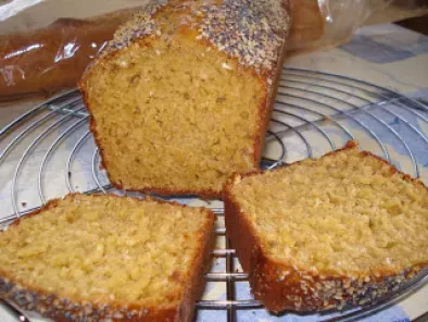 Cake à la farine d'avoine et aux graines de pavot - Recette Ptitchef