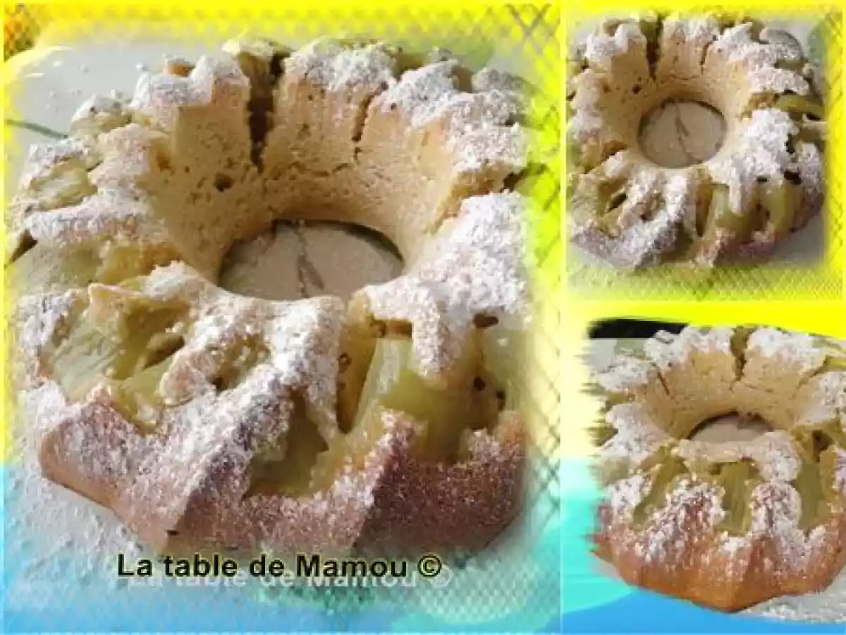 Gâteau au yaourt à la noisette et kiwis