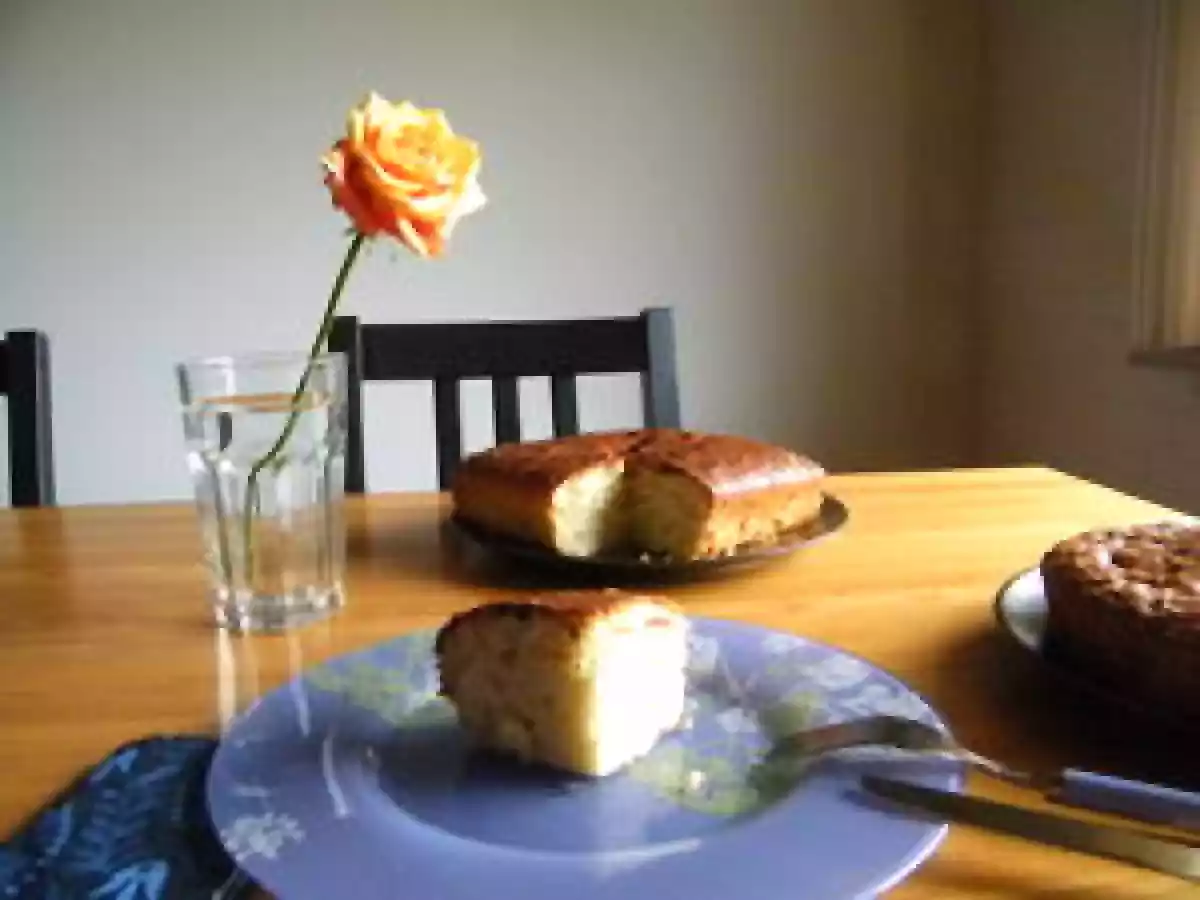Gâteau au yaourt au citron vert