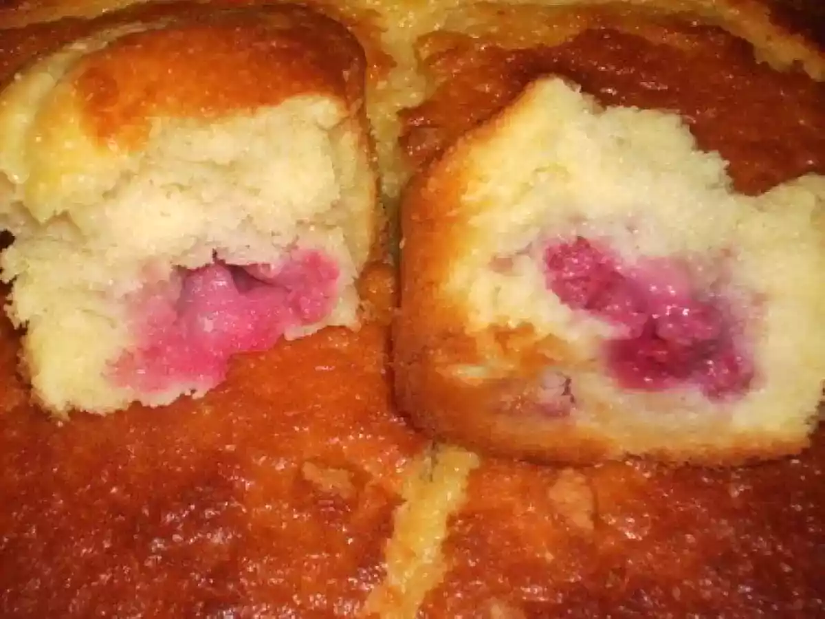 GATEAU AU YAOURT CITRON FRAMBOISE