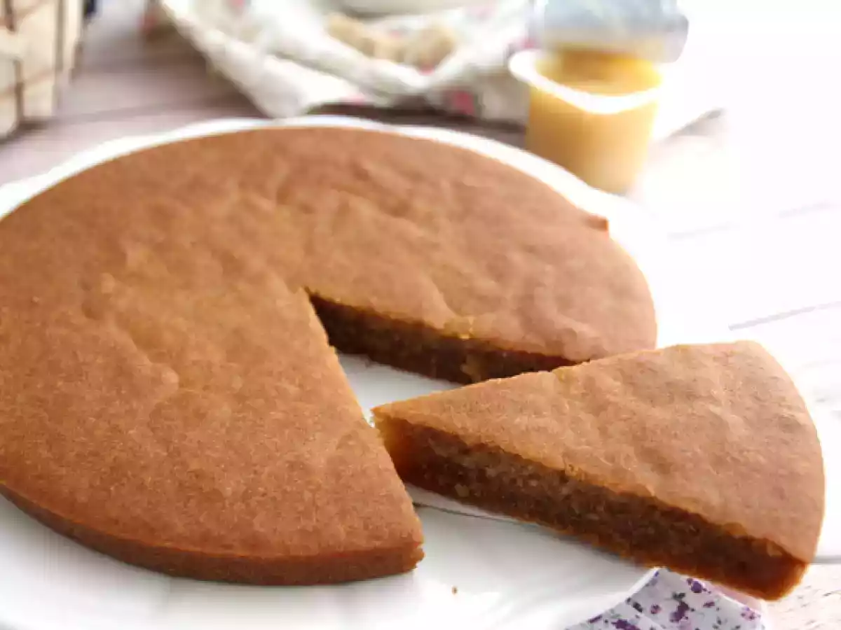 Gâteau au yaourt de soja et compote de pommes (vegan et sans gluten) - photo 3