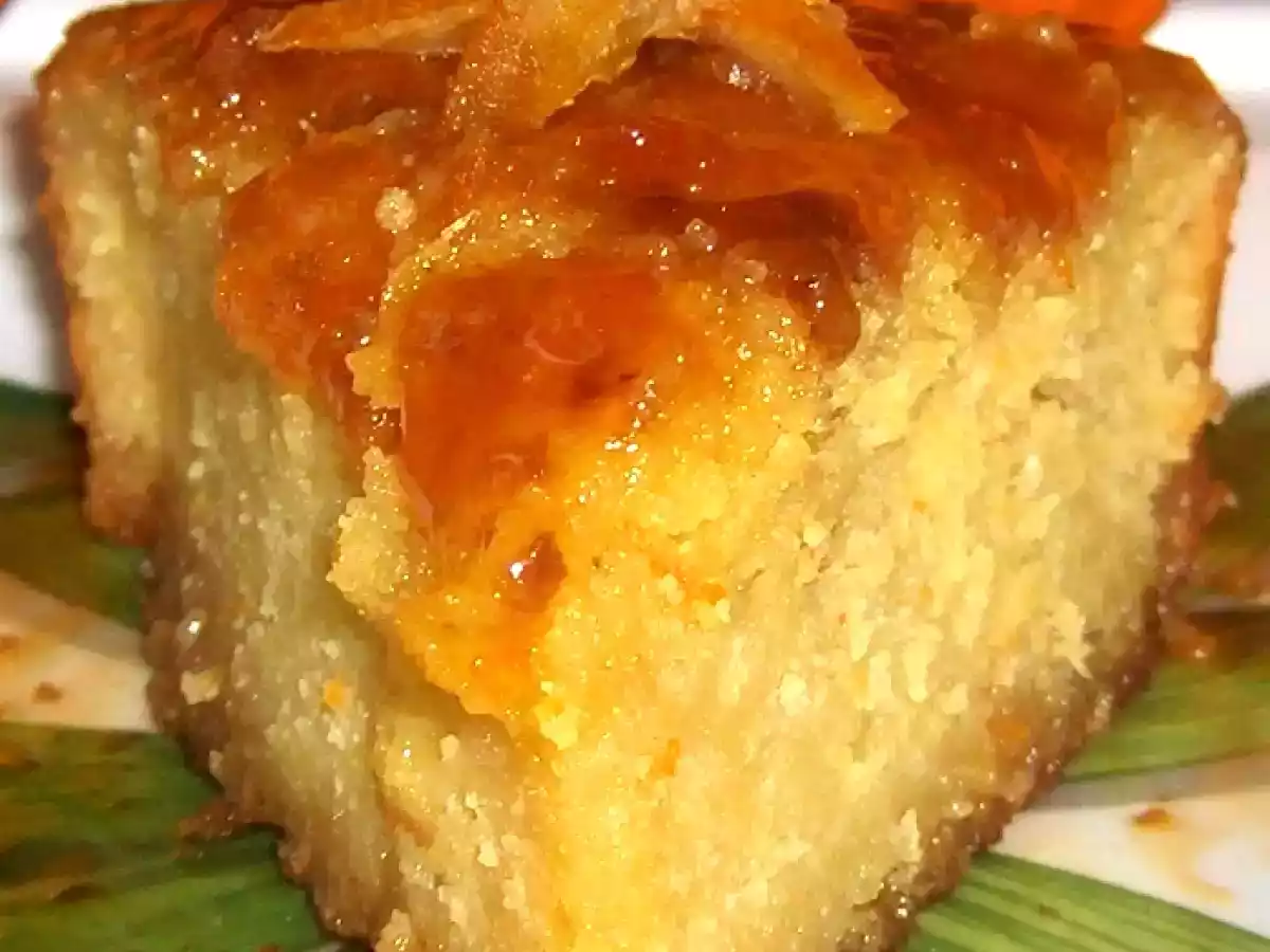 GÂTEAU AUX AMANDES A L'ORIENTAL PARFUM D'ETE ORANGE & CITRON - photo 2