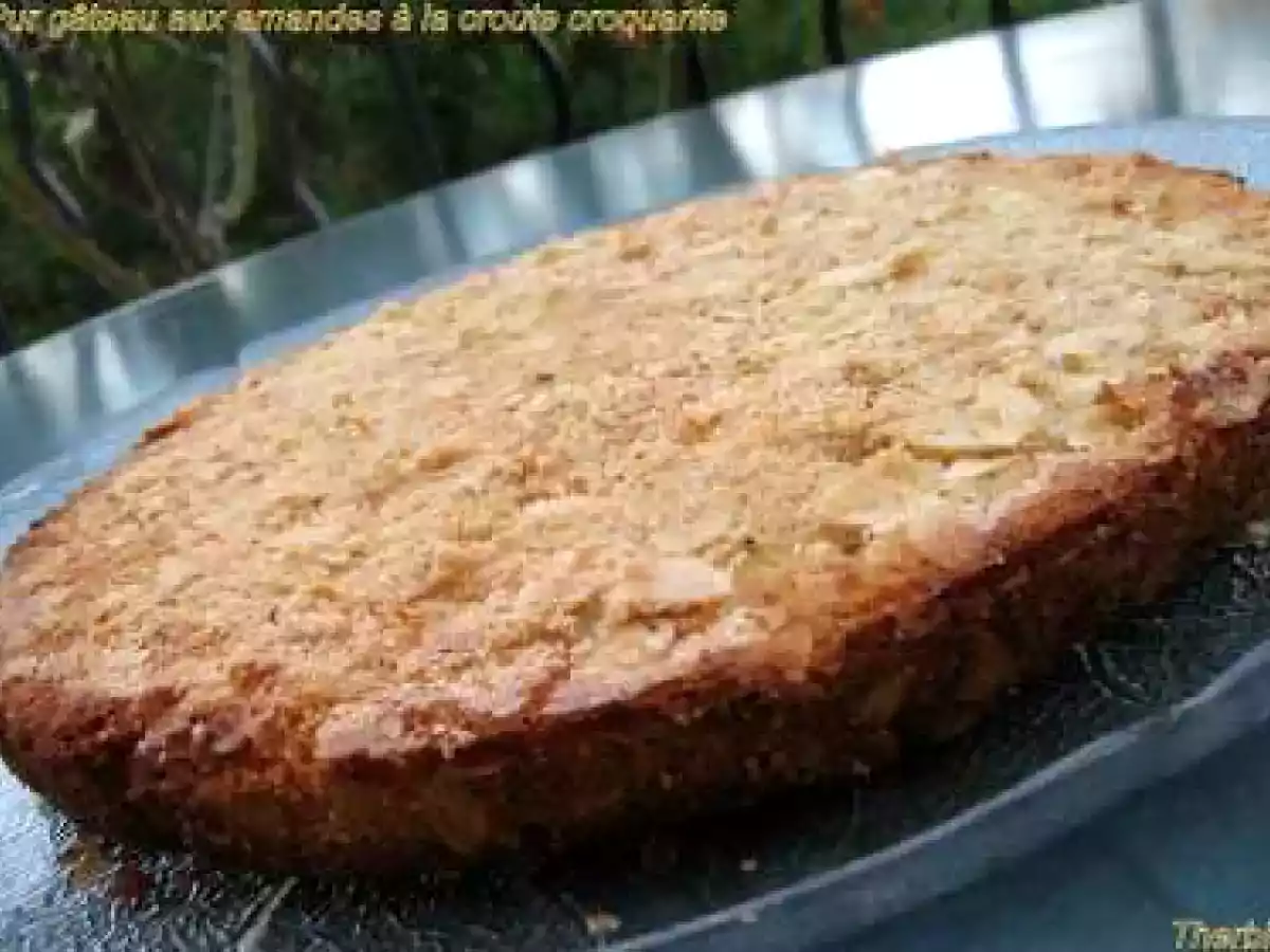 Gâteau aux amandes à la croute croquante - photo 2