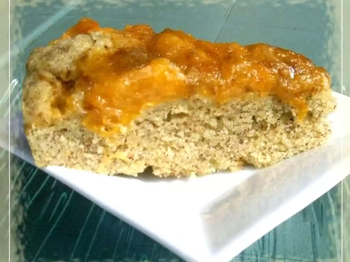 Gâteau aux amandes et abricots, sans gluten