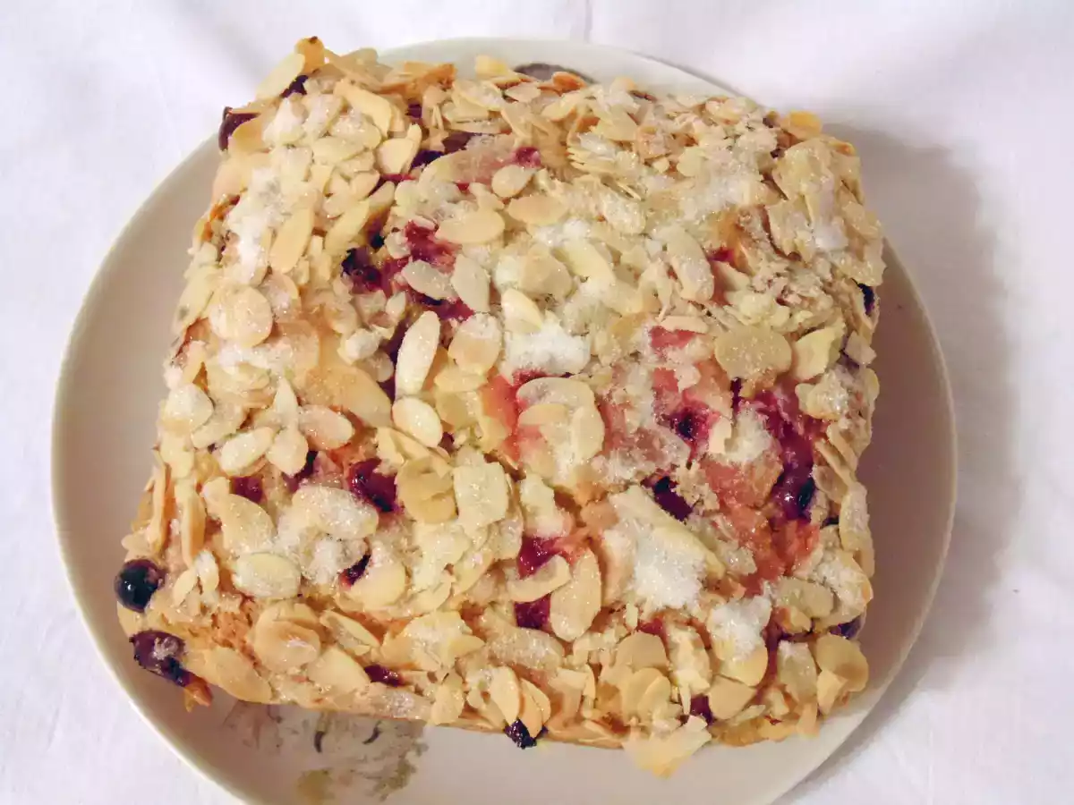 Gateau aux canneberges et aux amandes - photo 3