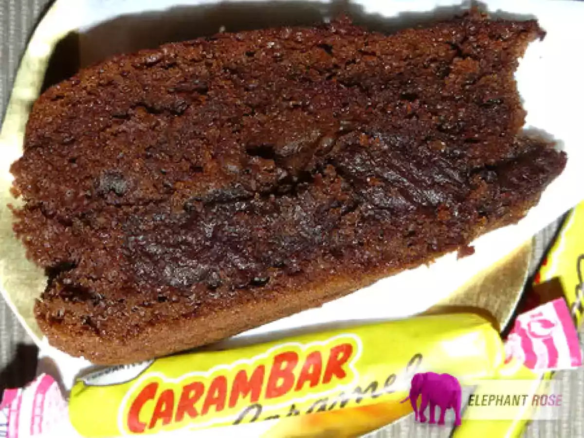 Gâteau aux carambars