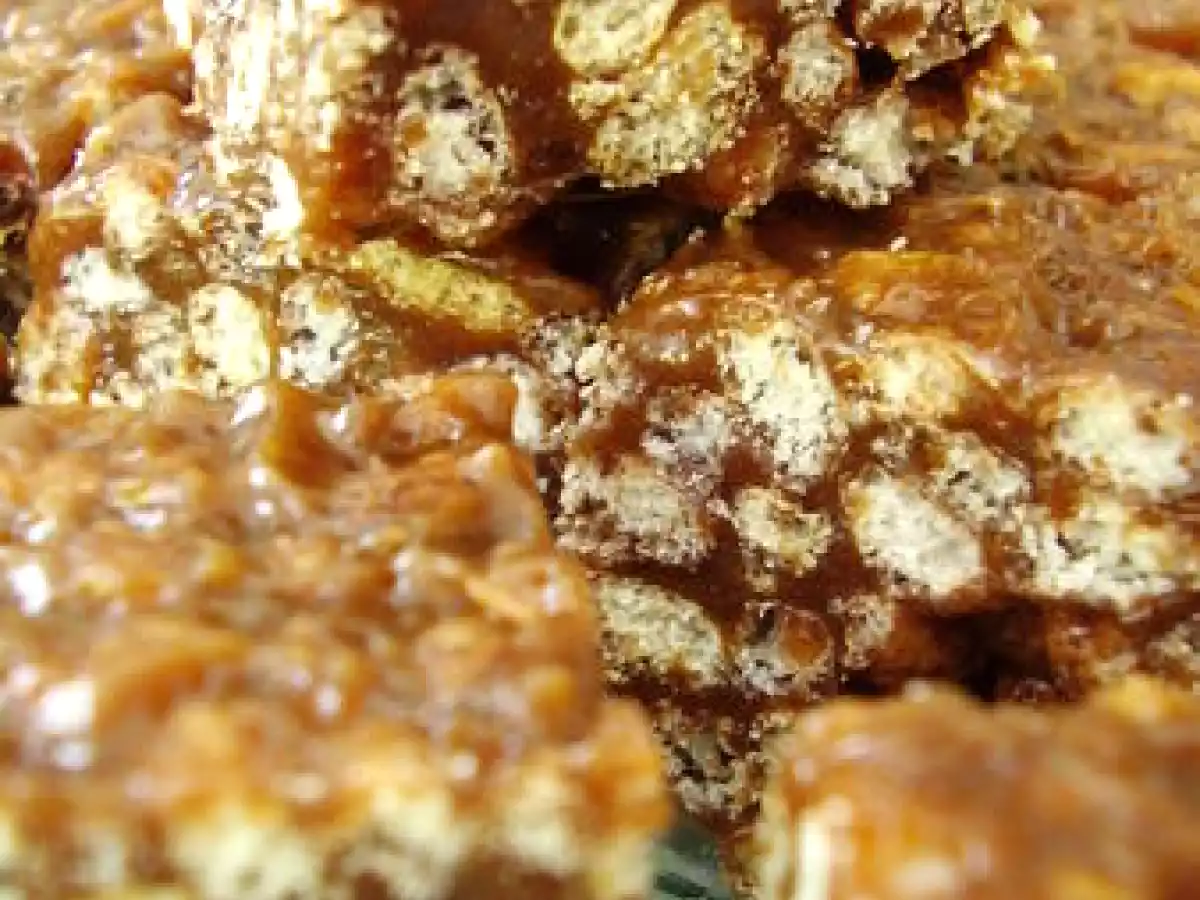 Gâteau aux Carambars et aux Chamallows.