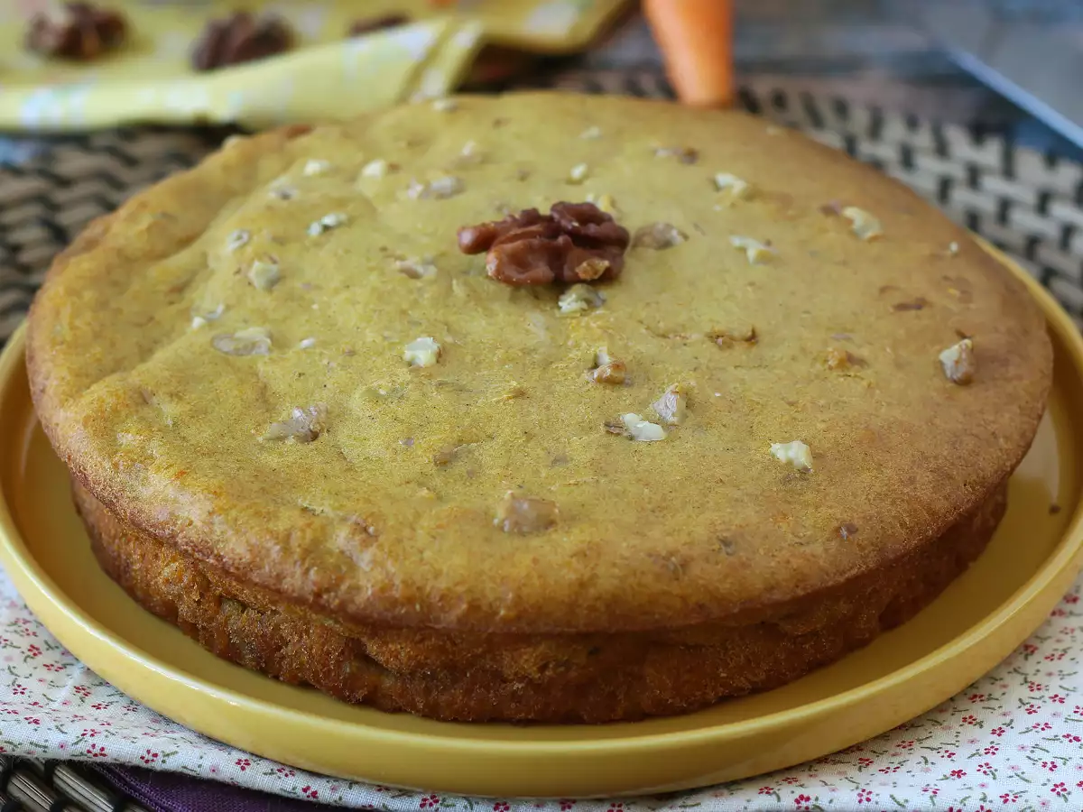 Gâteau aux carottes et aux noix - photo 3