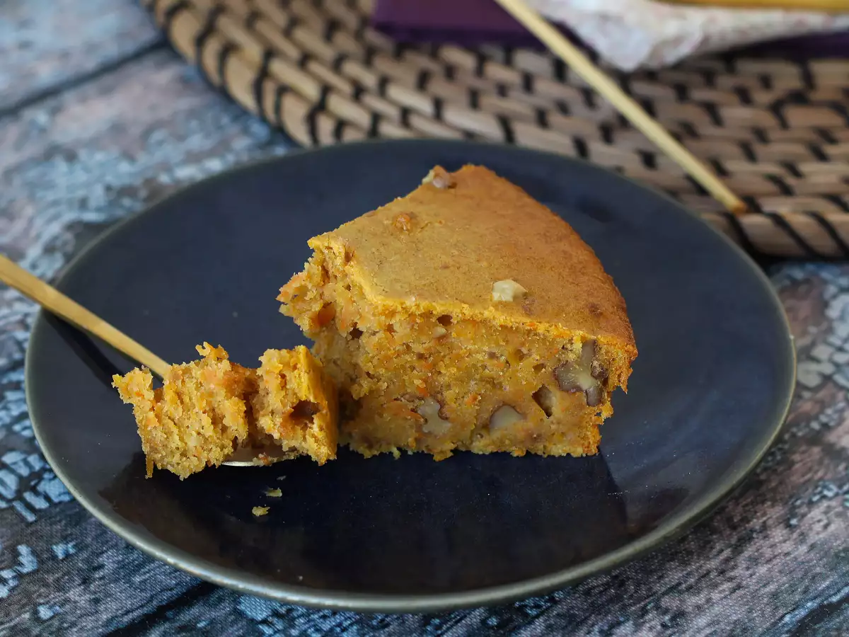 Gâteau aux carottes et aux noix - photo 6