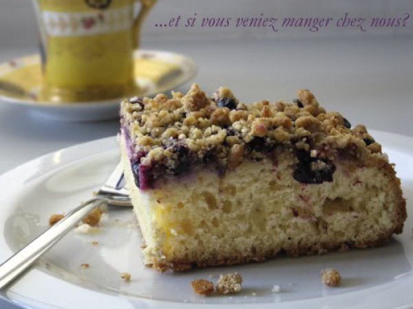 Gateau Aux Cassis Et A La Creme Patissiere Recette Ptitchef