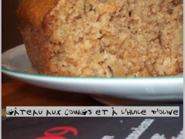 Gateau Aux Coings Et A L Huile D Olive Recette Ptitchef