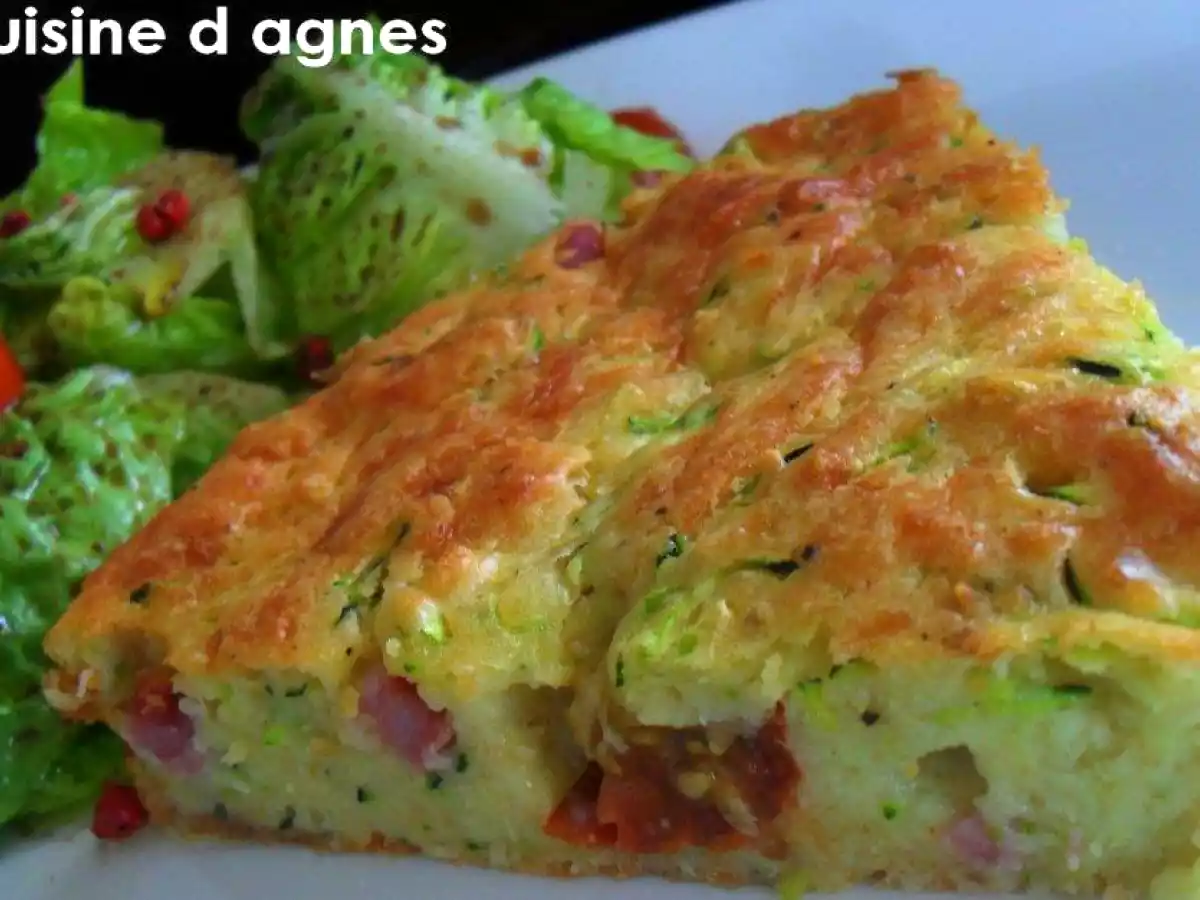 Gâteau aux courgettes et au cottage cheese - photo 3