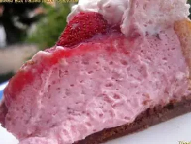 Gâteau aux fraises façon charlotte