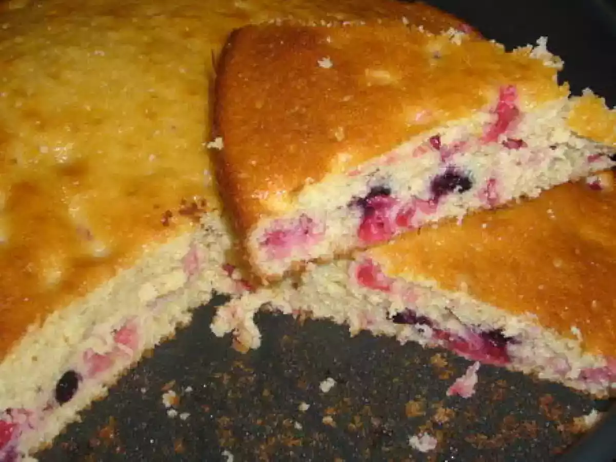 Gâteau aux groseilles et au cassis - photo 2