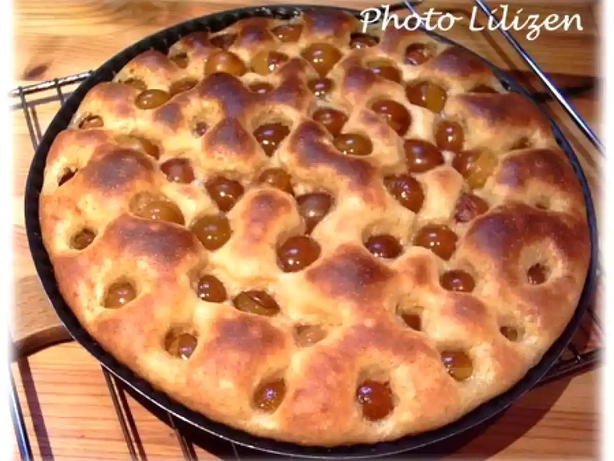 Gâteau aux mirabelles au lait concentré sucré