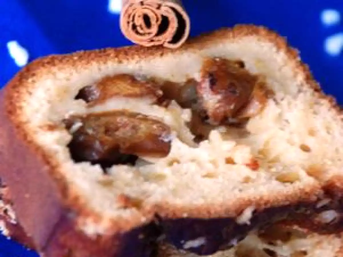 Gâteau aux mirabelles et épices de Noël