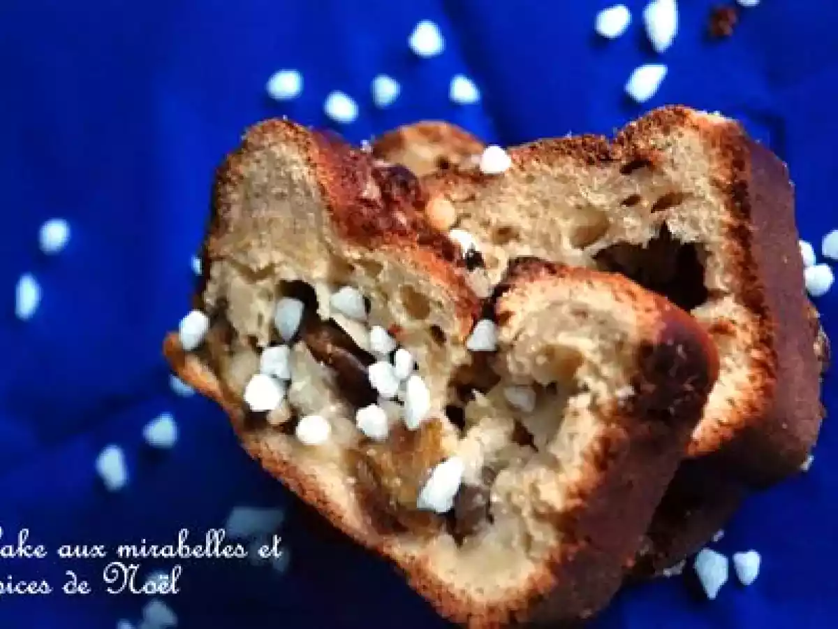 Gâteau aux mirabelles et épices de Noël - photo 2