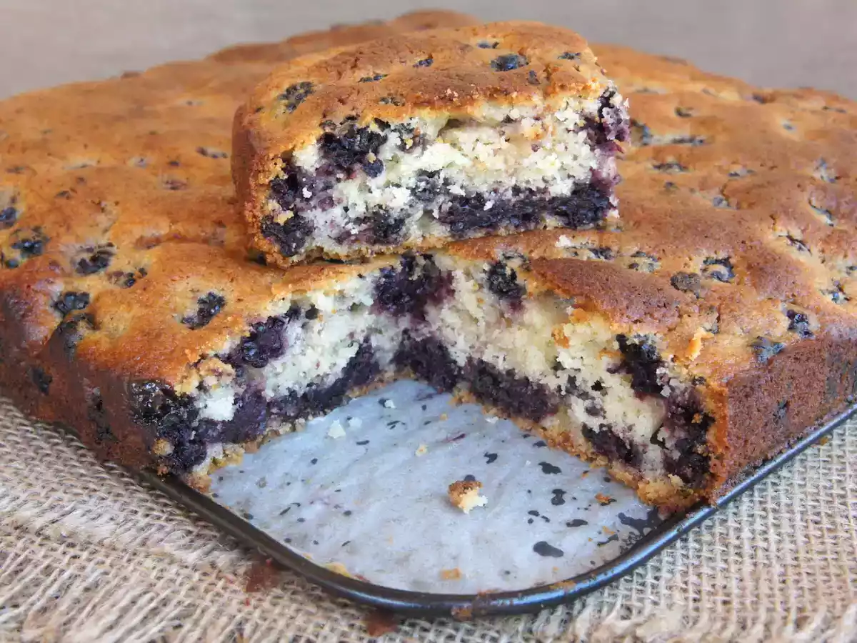 Gâteau aux mûres et au citron vert - photo 3