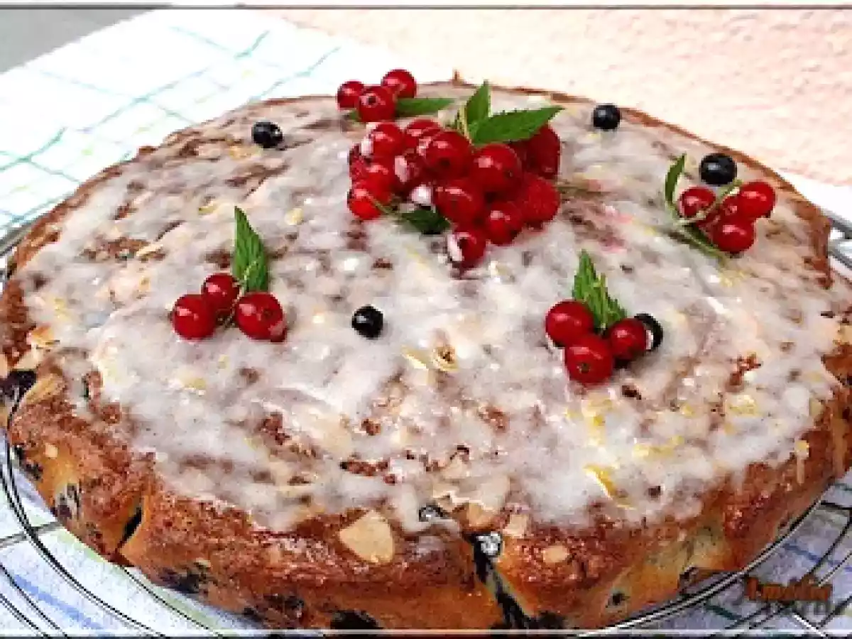 GATEAU AUX MYRTILLES