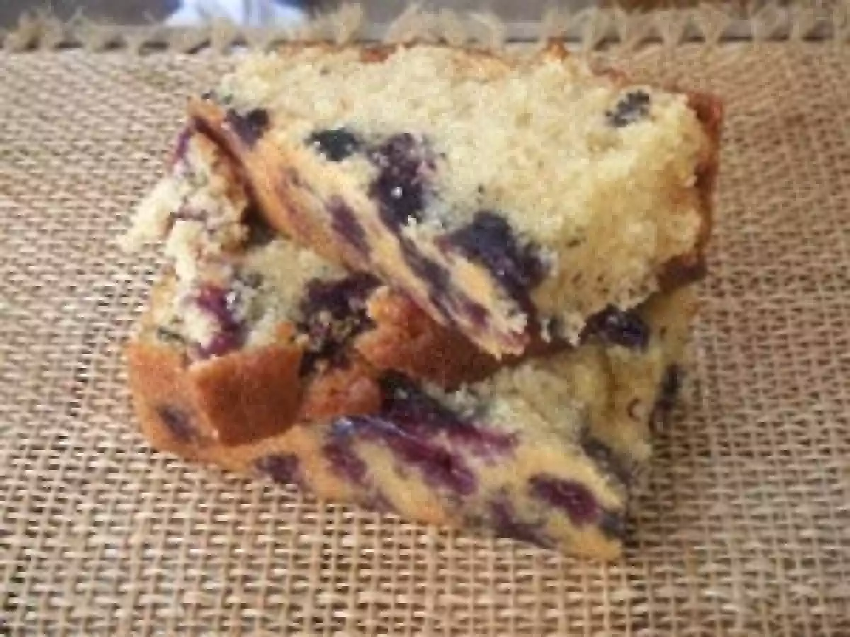 Gâteau aux myrtilles